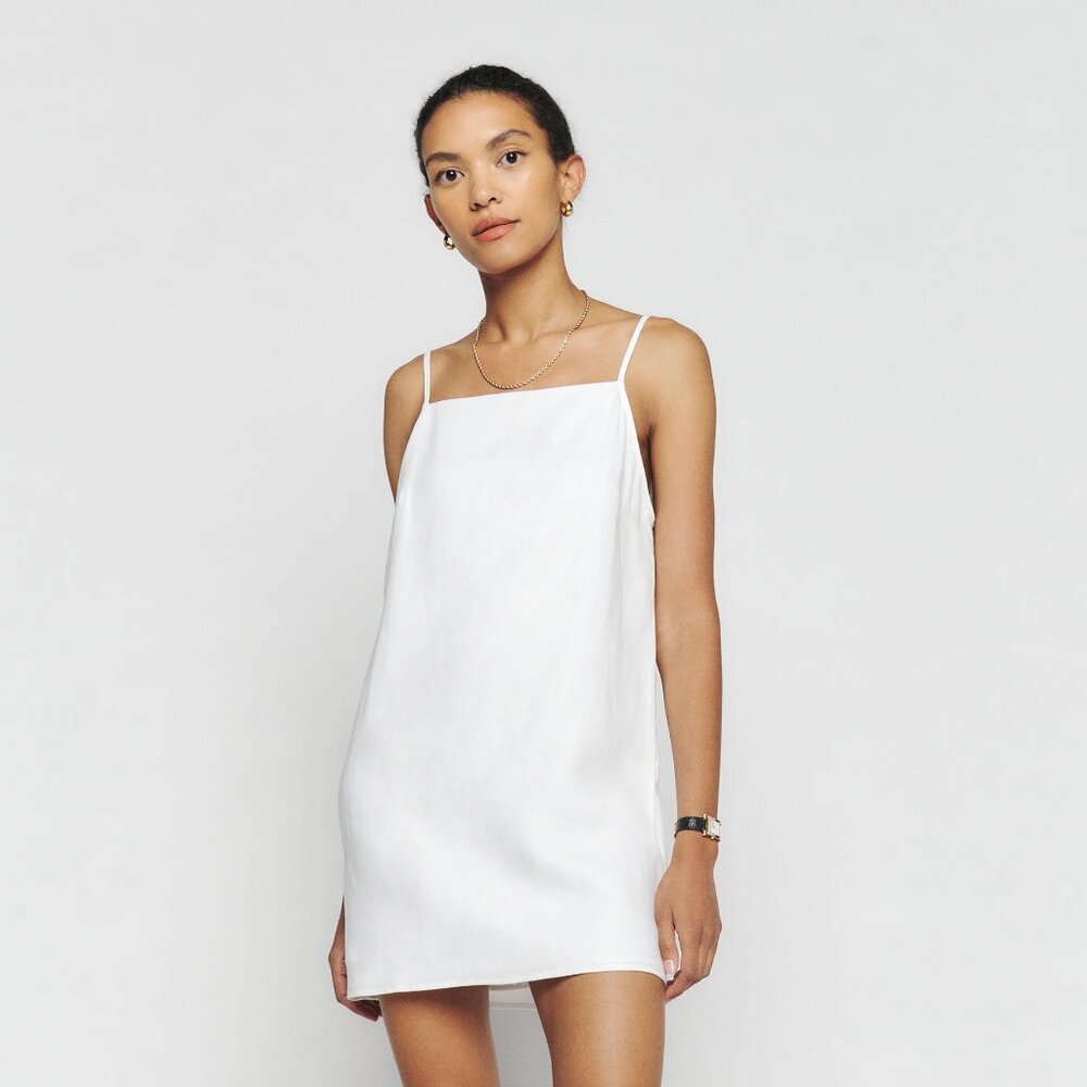 Reformation Kienna Linen Dress